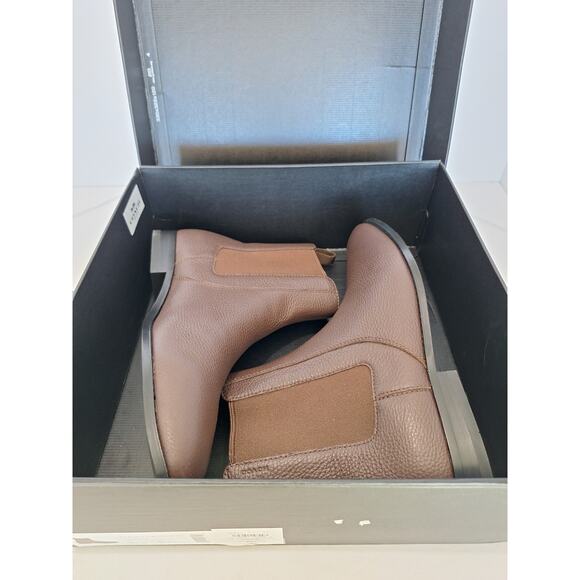 Coach Graham Chelsea Boots Mahogany Brown Leather Men’s 10 D | New in Box - Picture 8 of 8